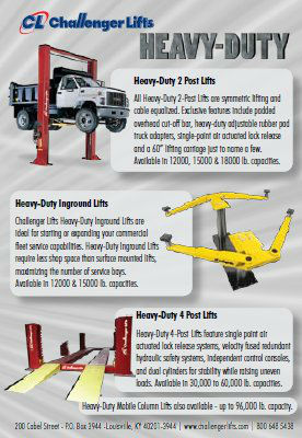 Heavy Duty column Lifts